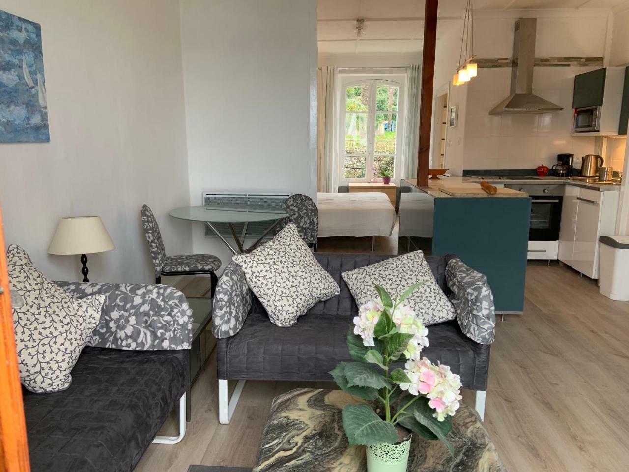 St Guenole' Studio Apartment Landévennec Zewnętrze zdjęcie